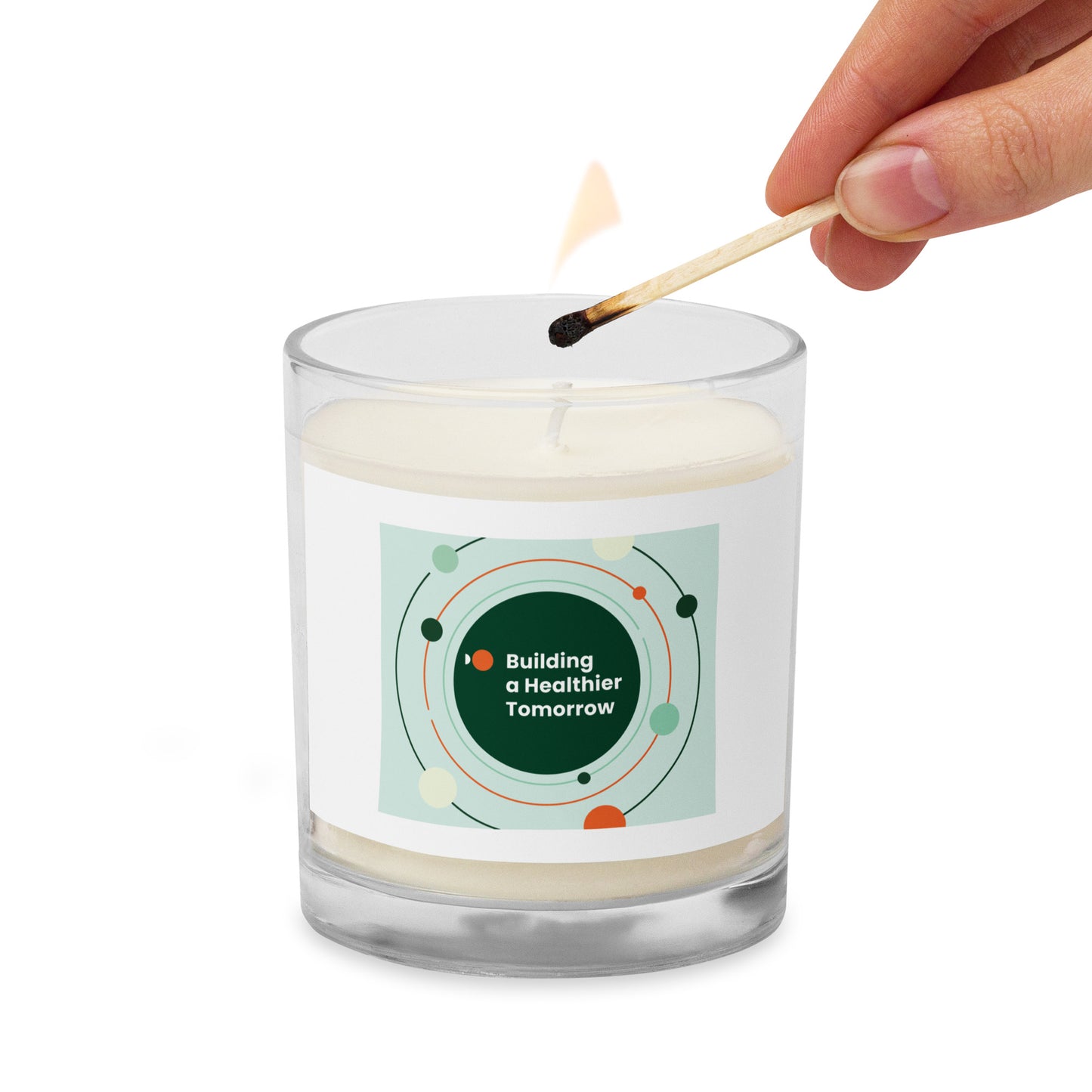 Glass Jar Soy Wax Candle